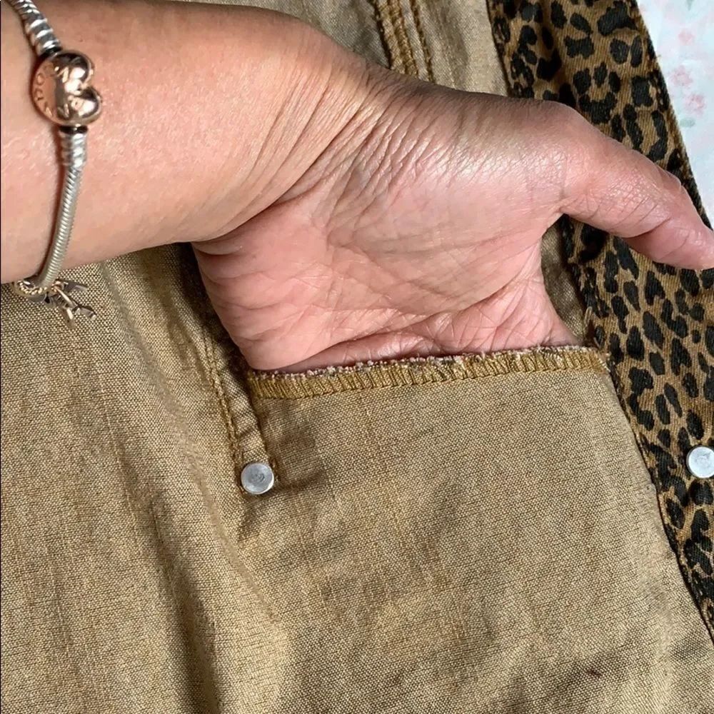 LAL Live a Little Animal Print Jacket Size S - Picture 10 of 16